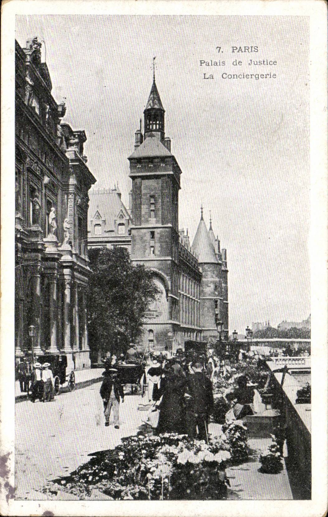 Paris CPA Palais de justice La conciergerie