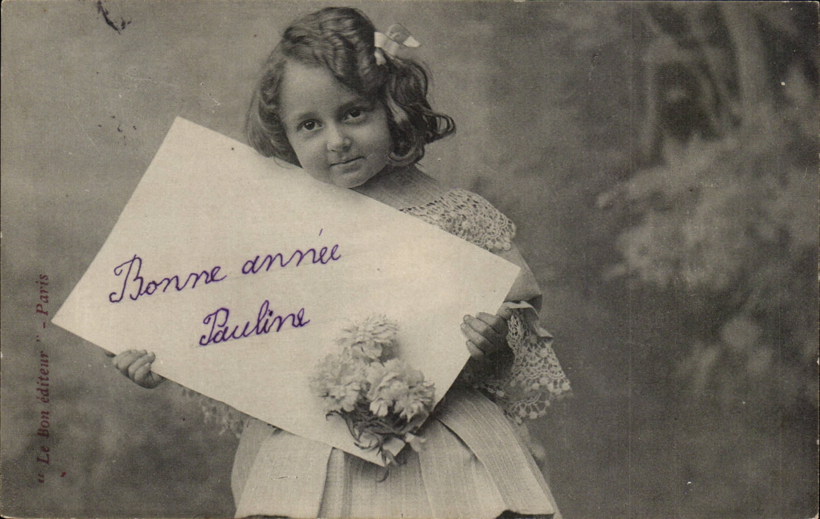 CPA Fantasy Child Happy New Year Pauline