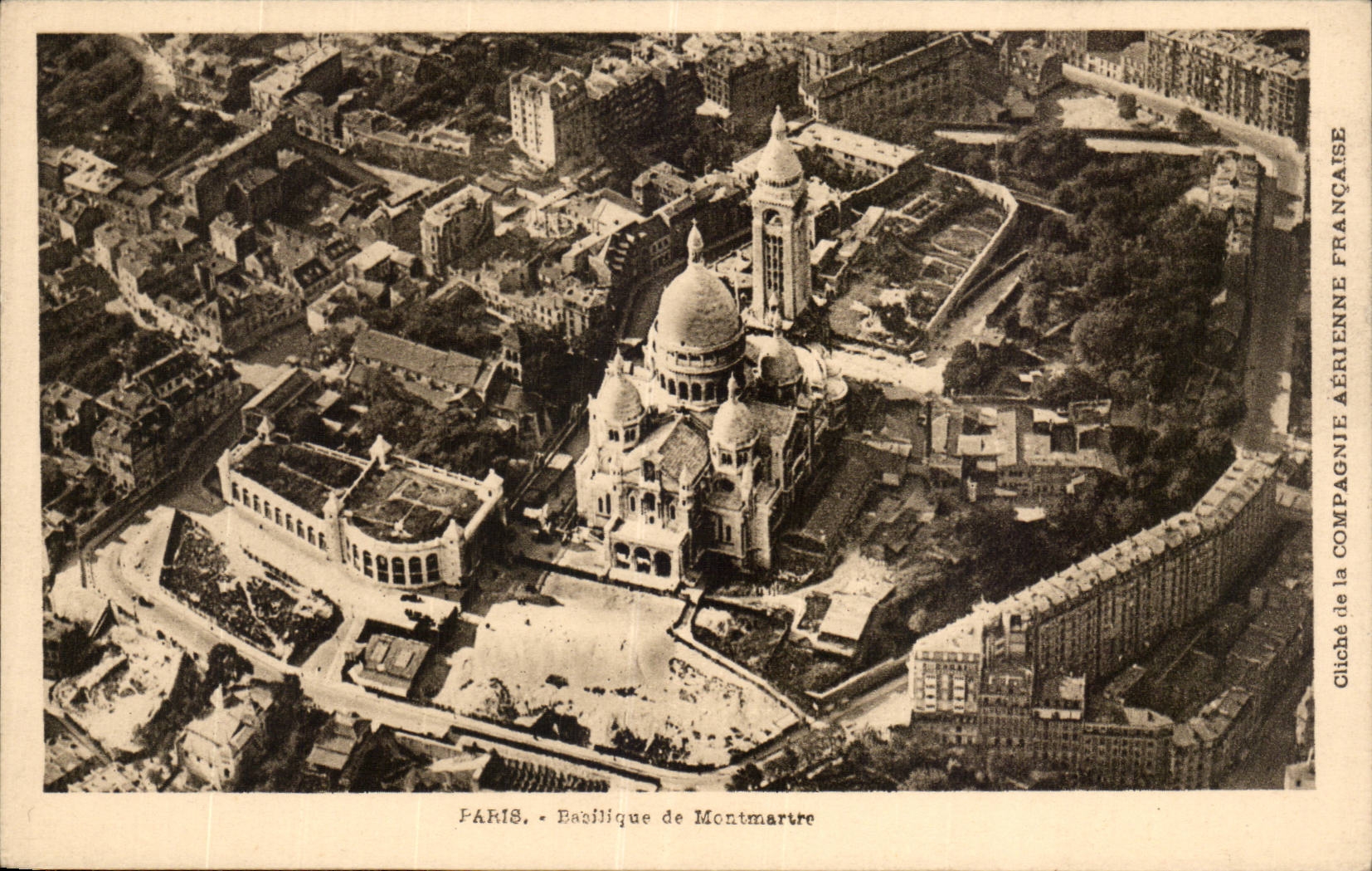 Paris CPA Basilique de Montmartre