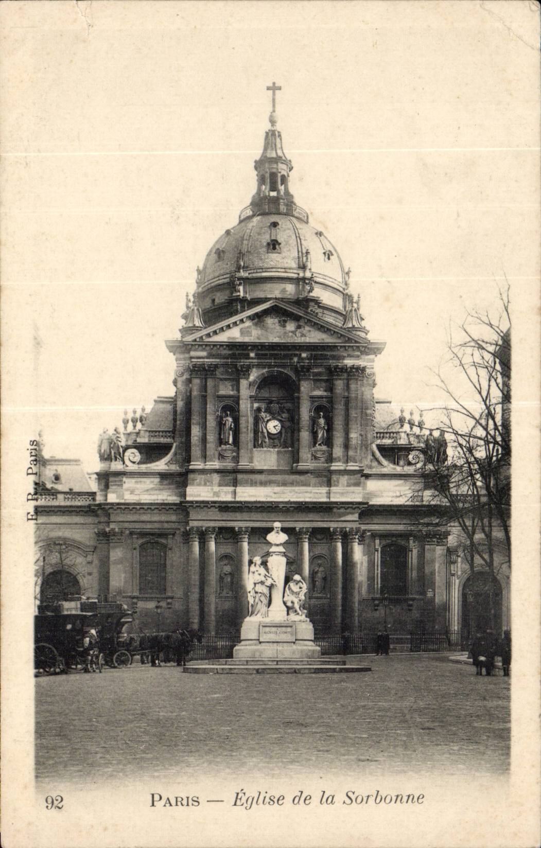 Paris CPA Church of the Sorbonne
