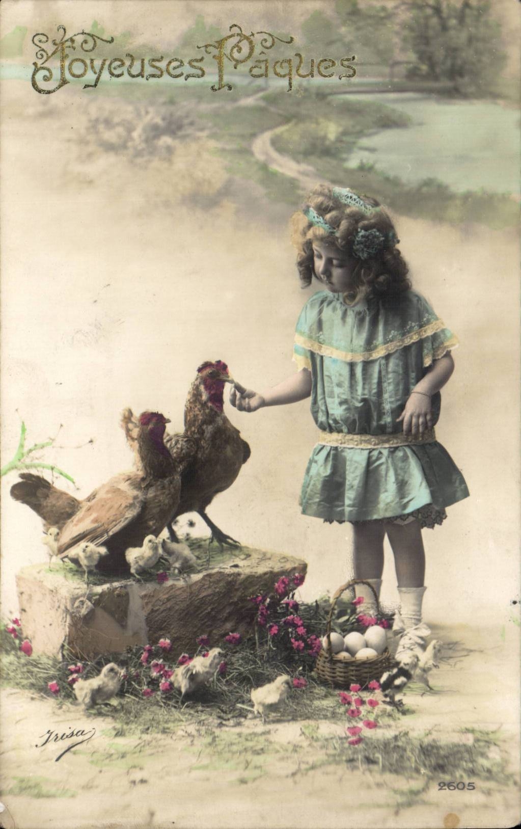 Merry CPA Fantasy Child Easter (hen)