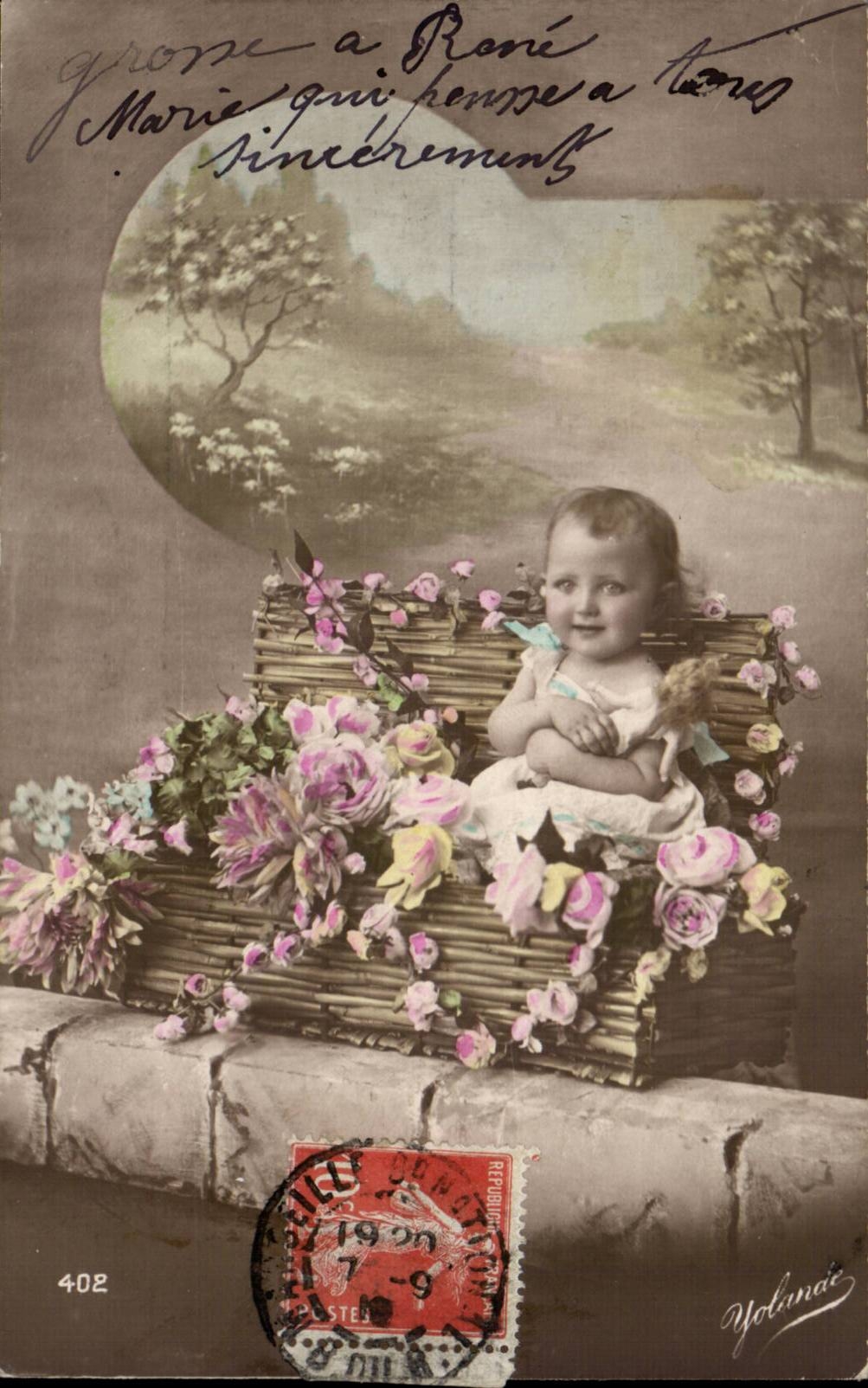 CPA Fantasy Child Baby