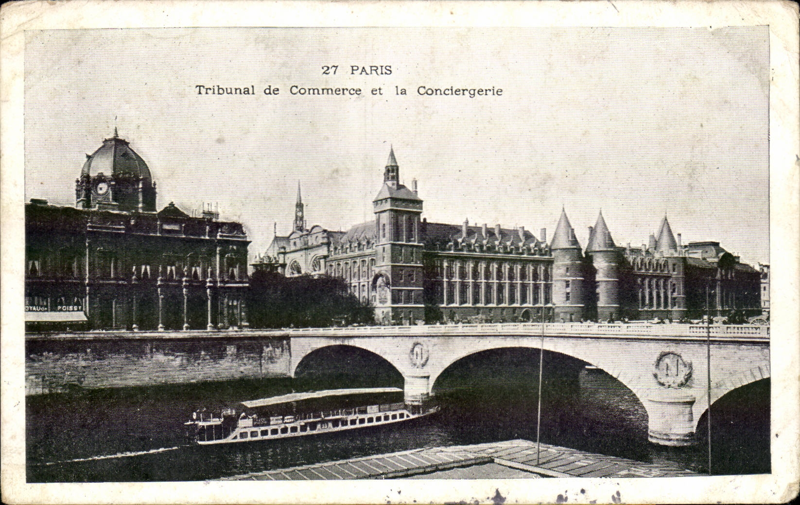 Paris CPA La conciergerie TRibunal de commerce