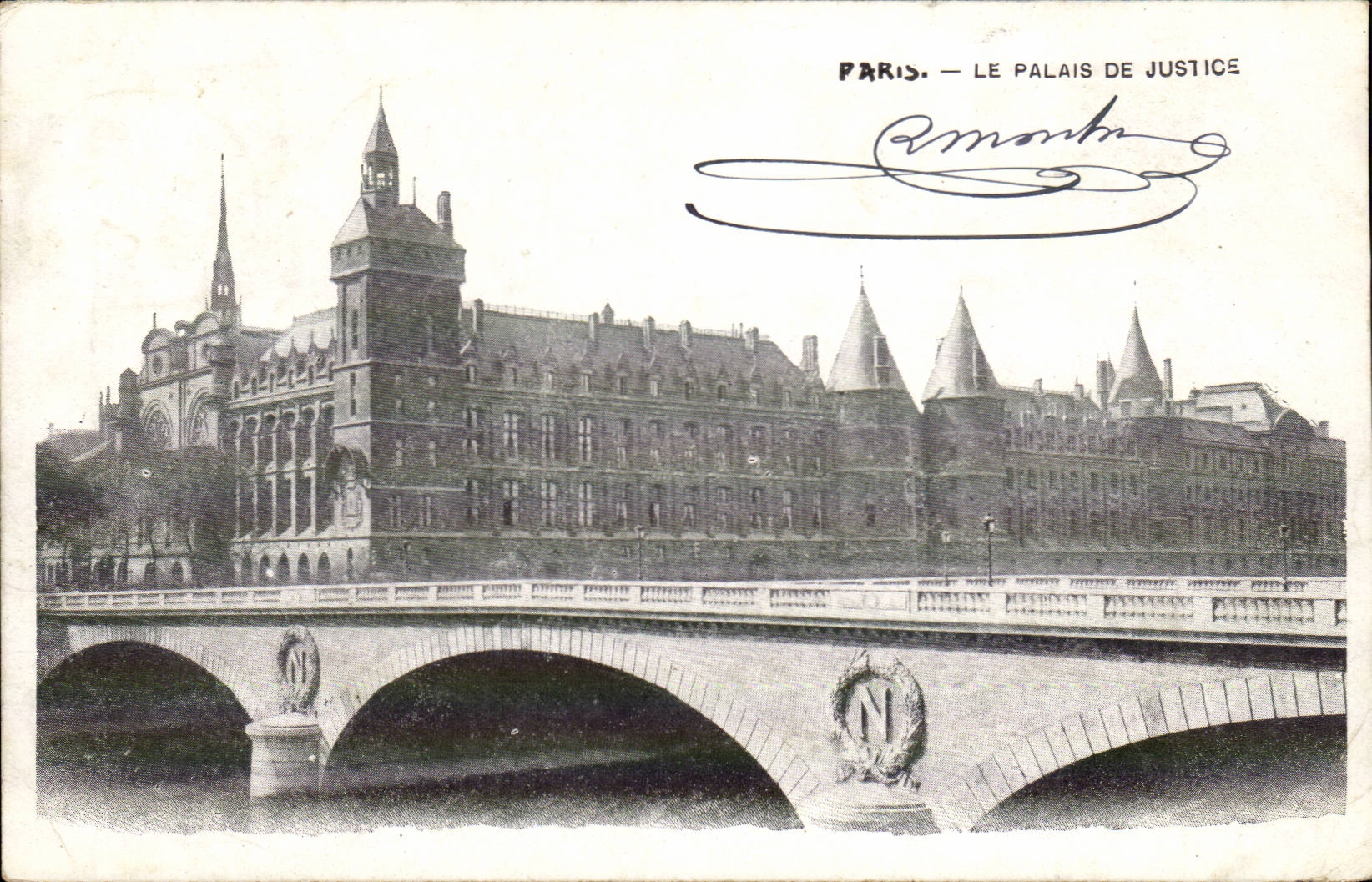 Paris CPA La conciergerie Tribunal de commerce Palais de Justice