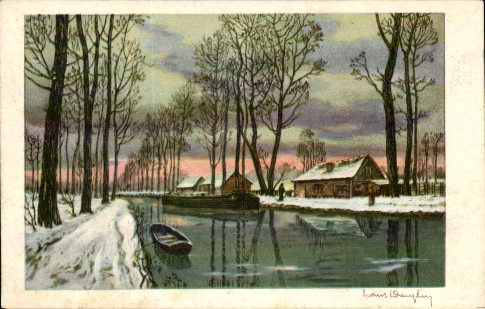 CPA Fantaisie Paysage