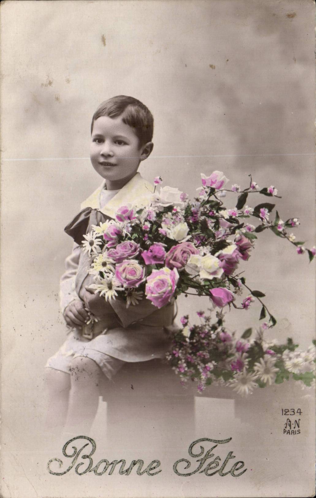 CPA Fantasy Boy Good Child celebrates