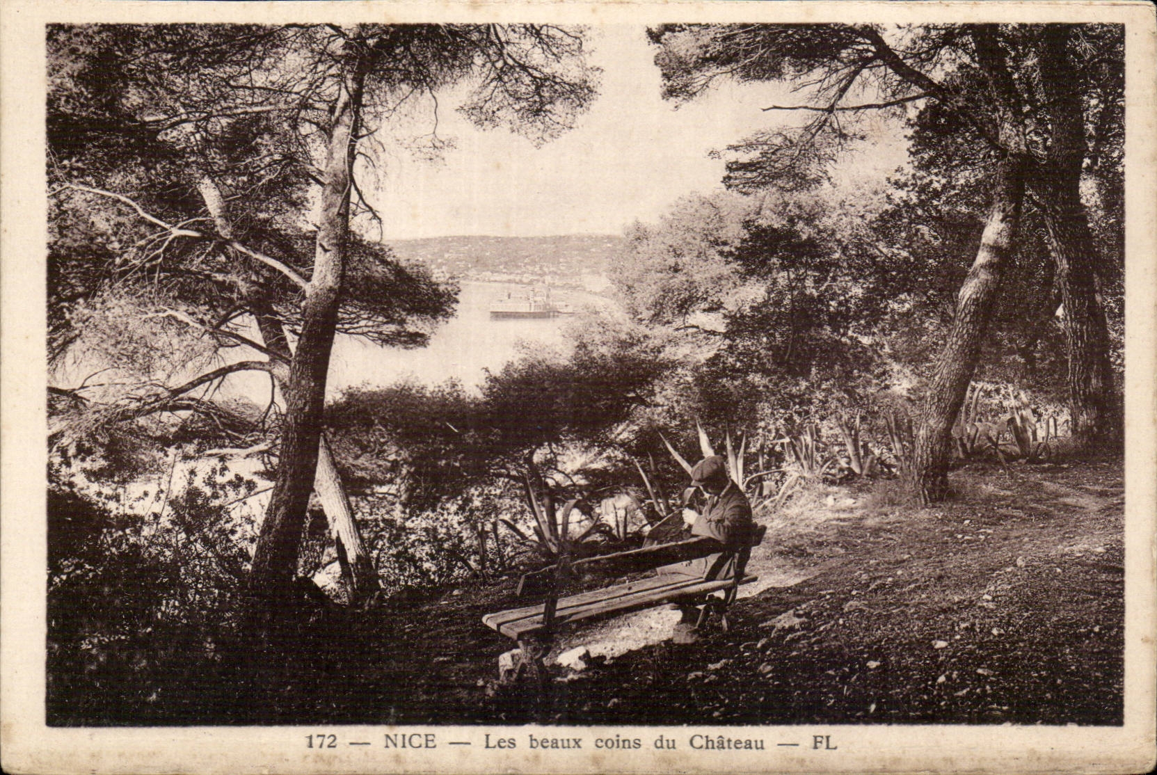 Nette CPA schone Ecken des Schlosses