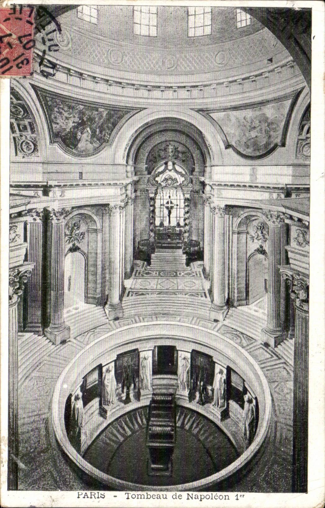 Paris CPA Tomb of Napoleon 1st