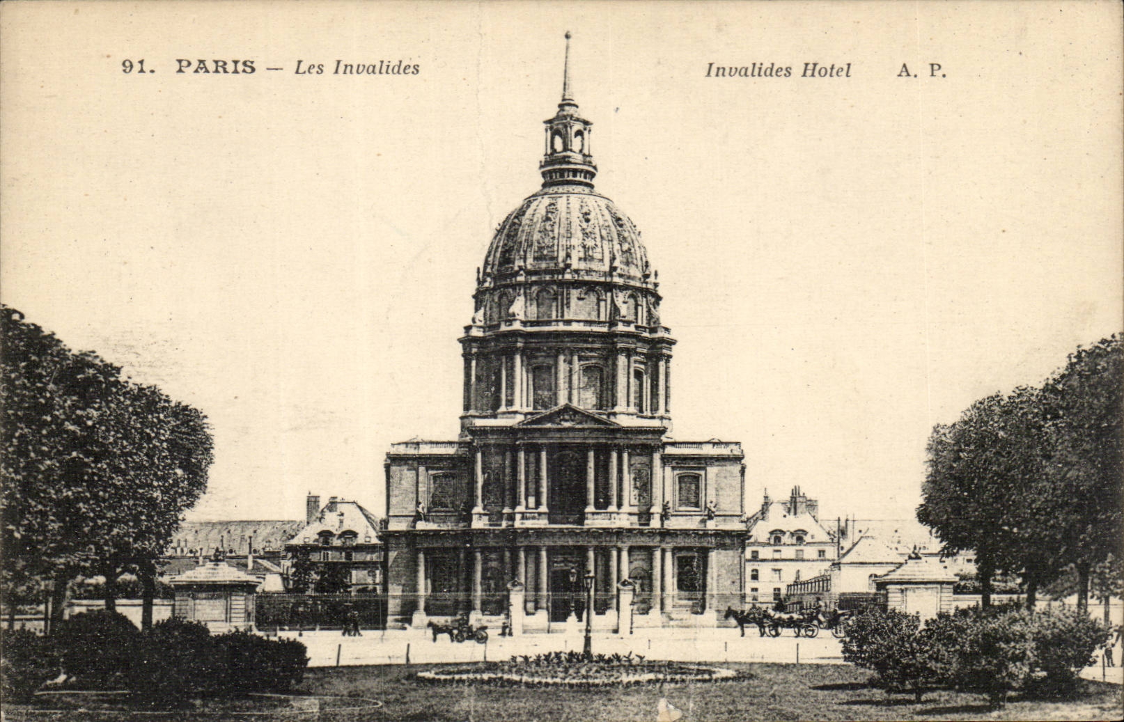 Paris CPA Hotel of Invalides