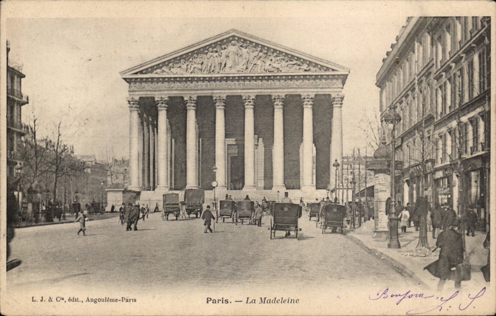 Paris CPA La Madeleine 
