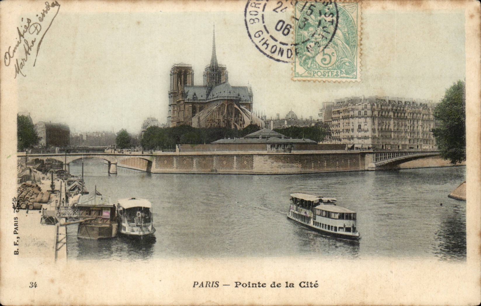 Paris CPA Pointe de la Cite