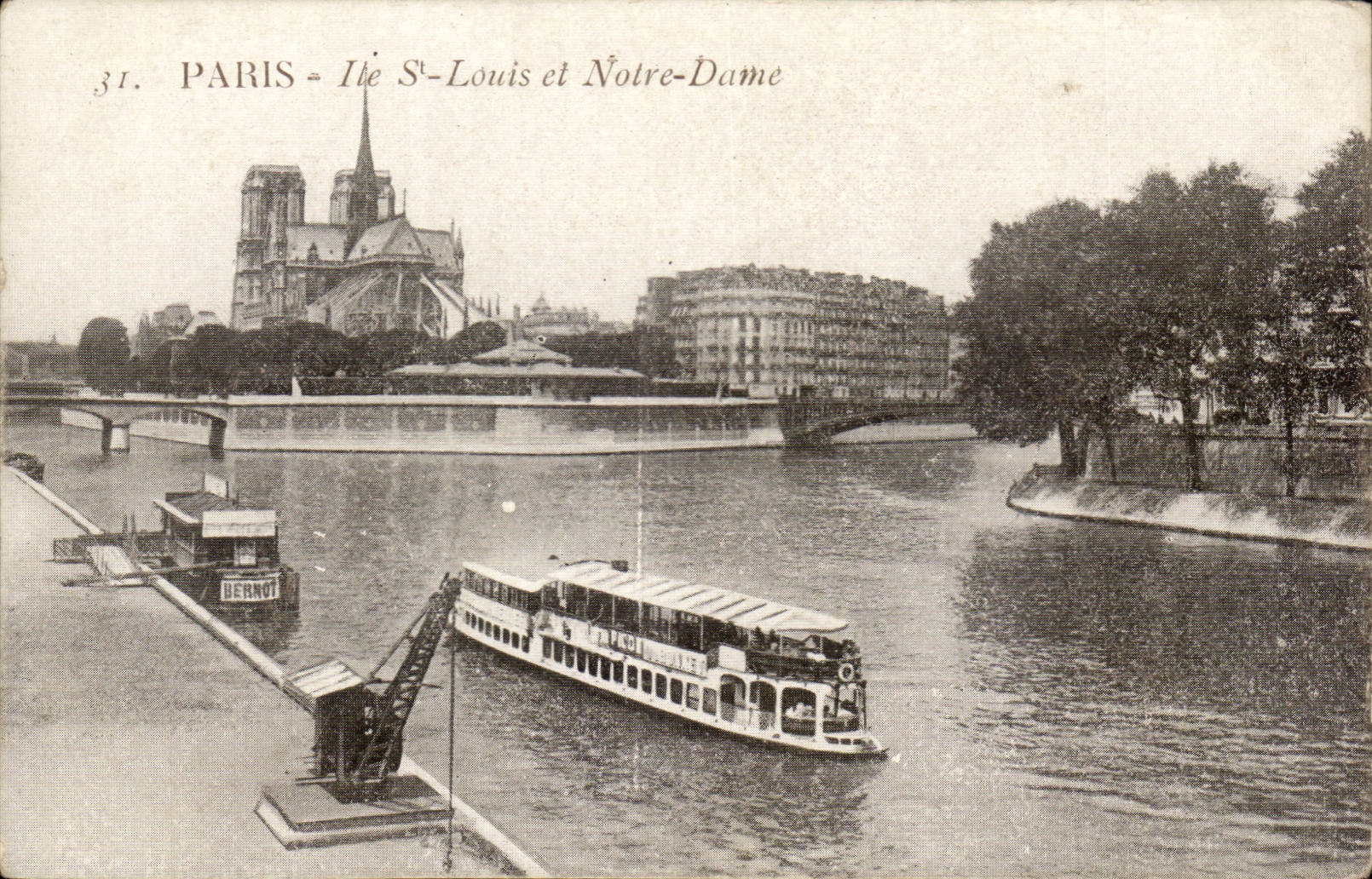 Paris CPA Ile St Louis et Notre Dame