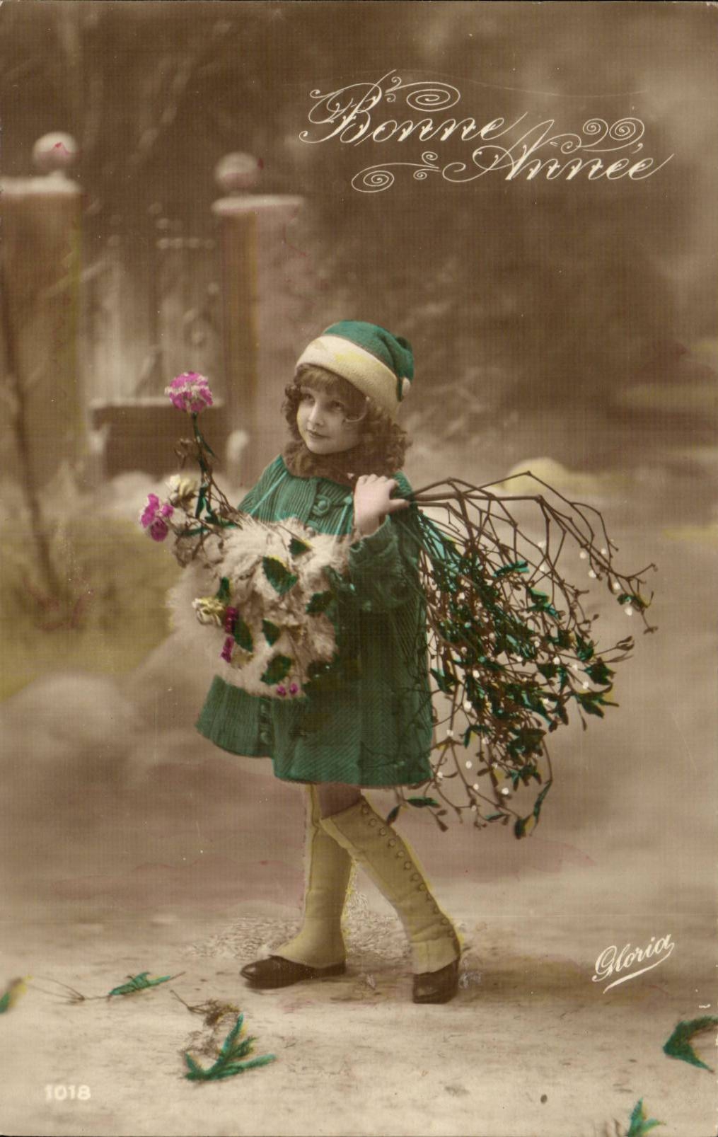 CPA Fantasy Child Happy New Year