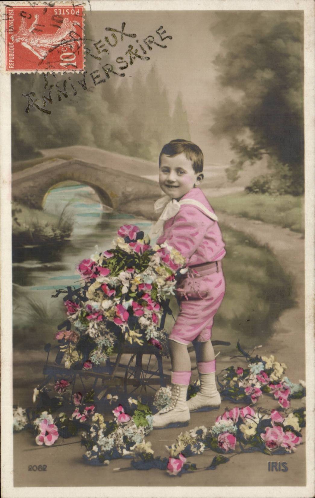 CPA Fantasy Child Happy Boy birthday