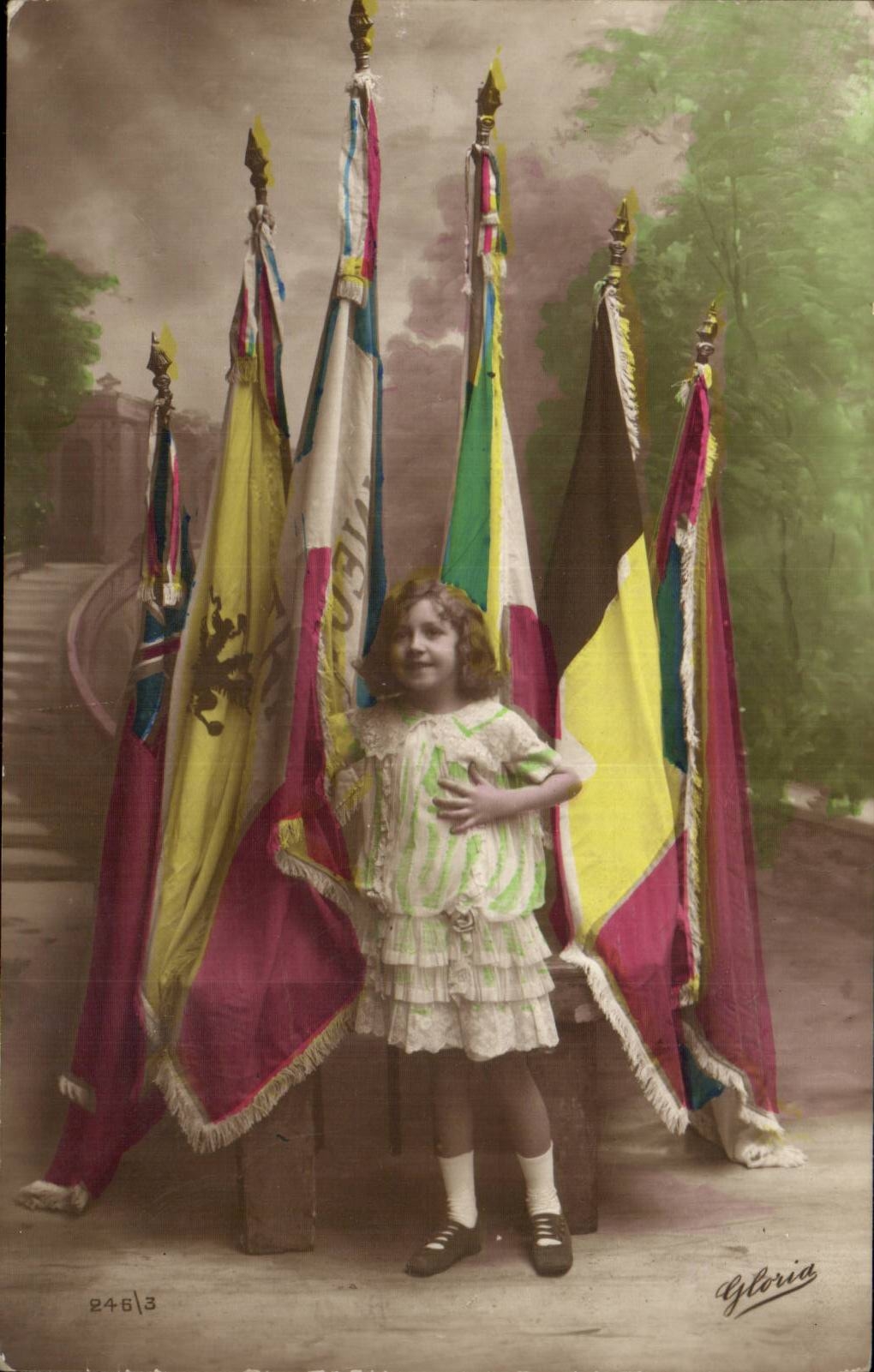 CPA Fantasy Child and flags