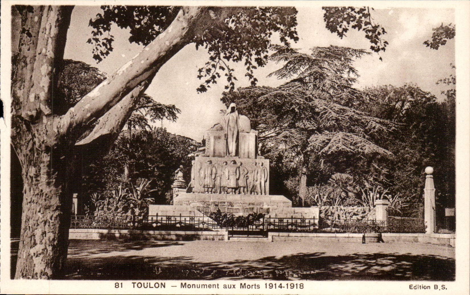Toulon - War memorial - 1914 1915 - CPA