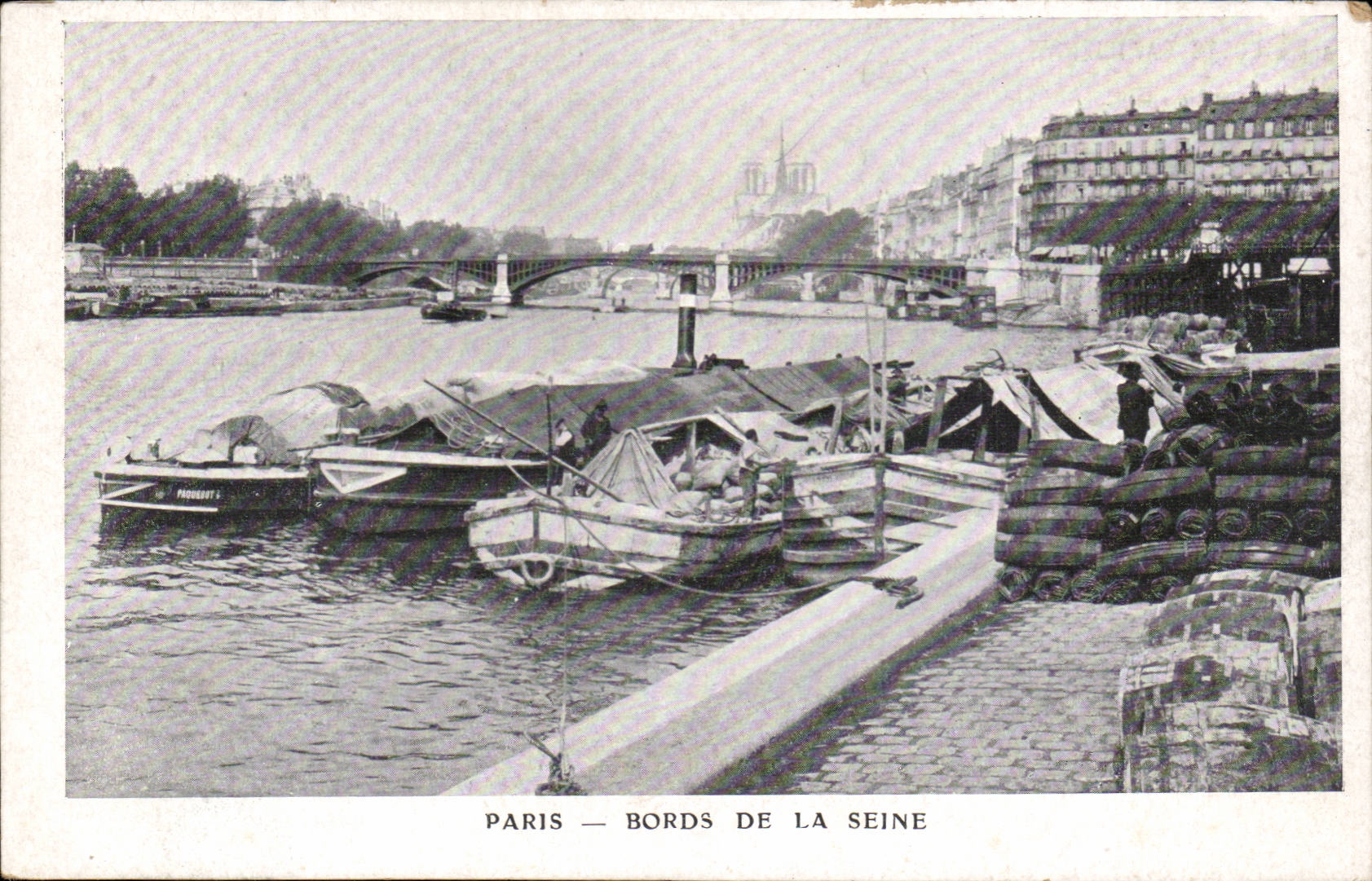 Paris - 1 - Bords de la Seine - CPA
