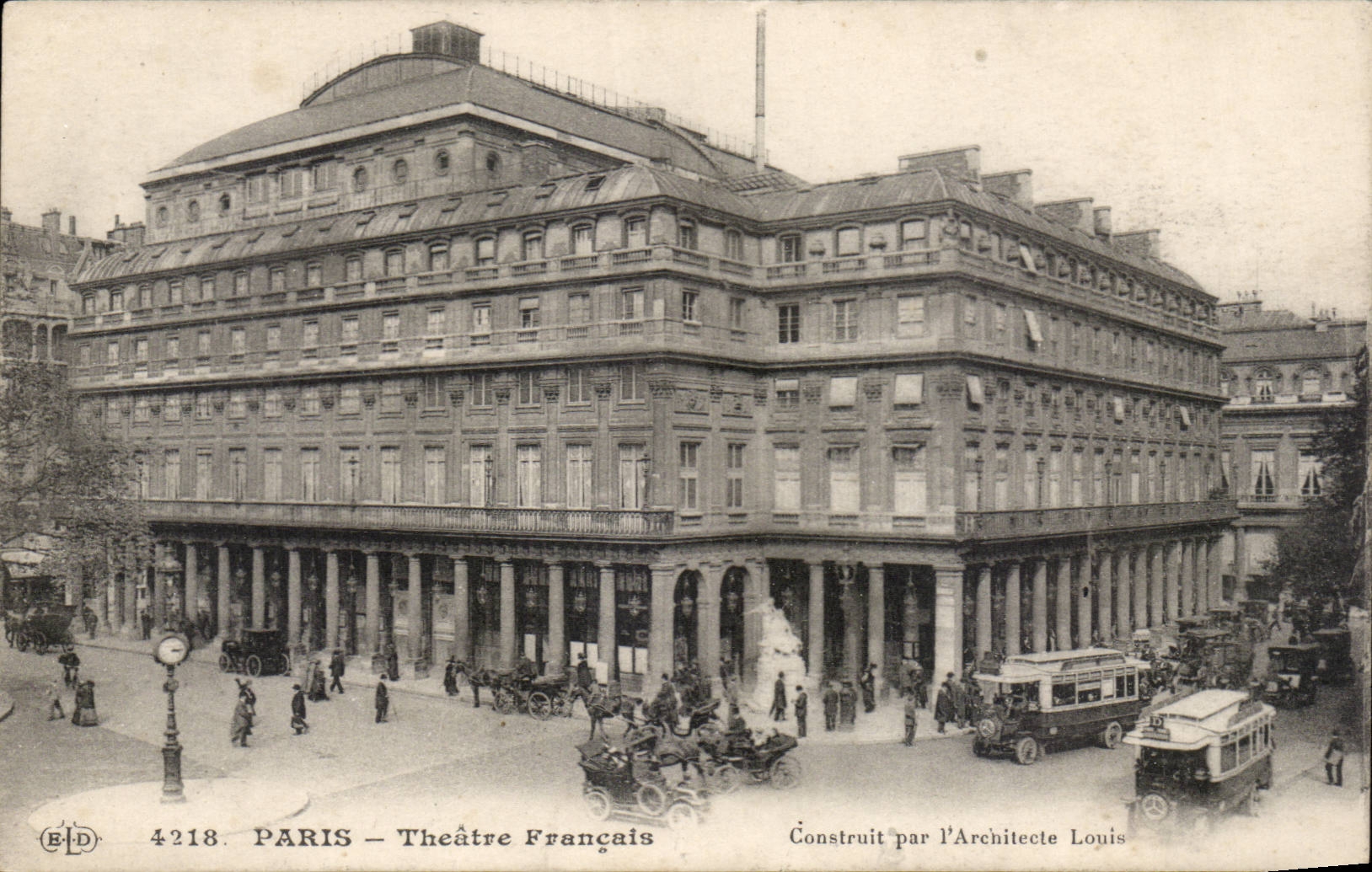 Paris - 1 - Theatre Francais - CPA