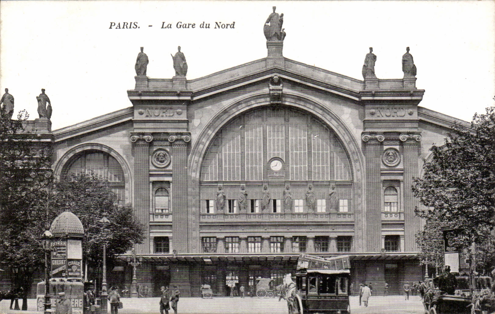 Paris - 10 - Station of North - CPA