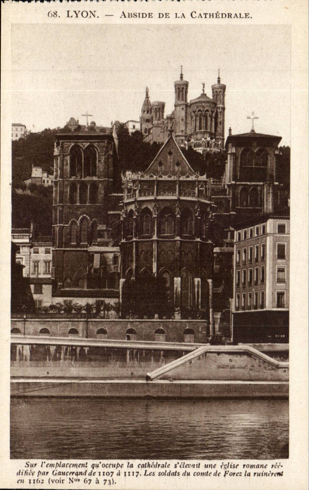 Lyon - Apse der Kathedrale - CPA