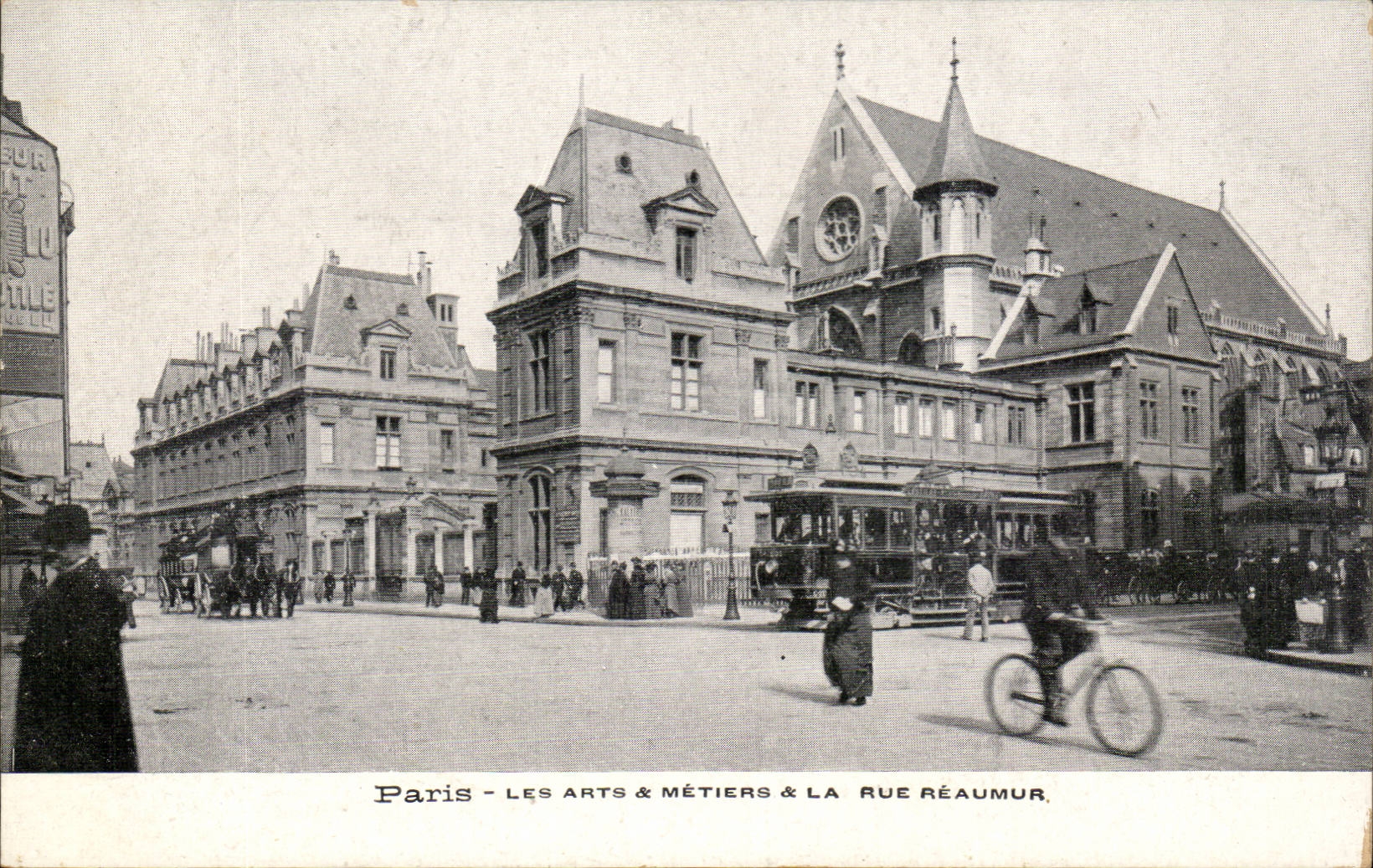 Paris - 2 - Arts and Trades and the Street Reaumur - CPA