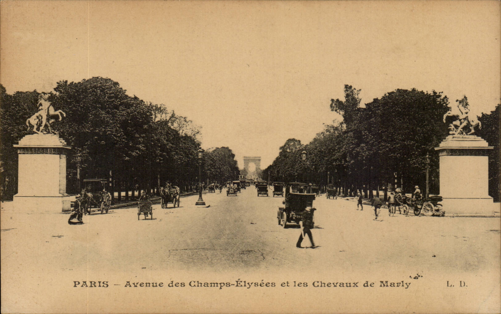 Paris - 8 - Avenue of the Elysium Fields - CPA