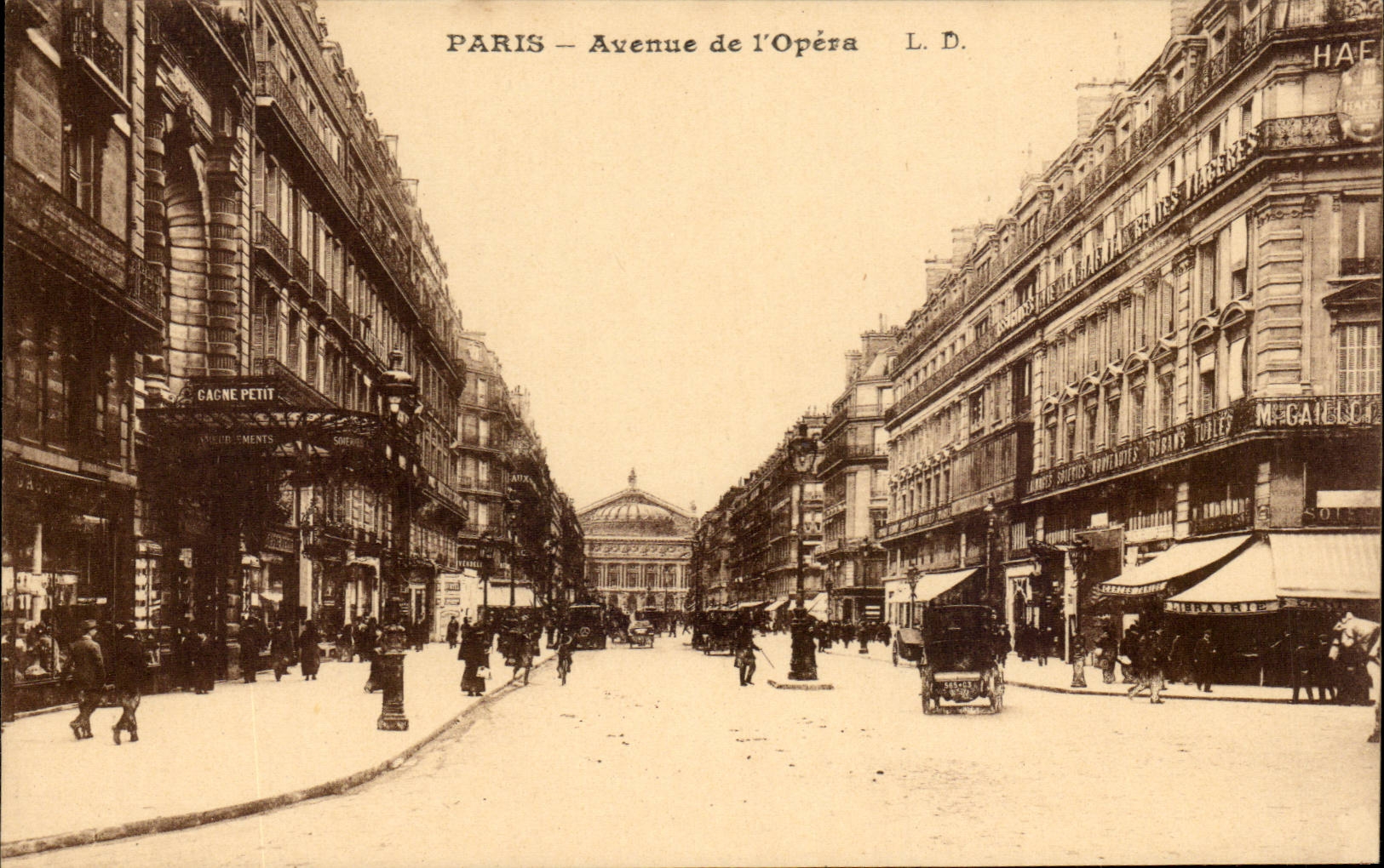 Paris - 9 - Avenue de l'Opera - CPA 