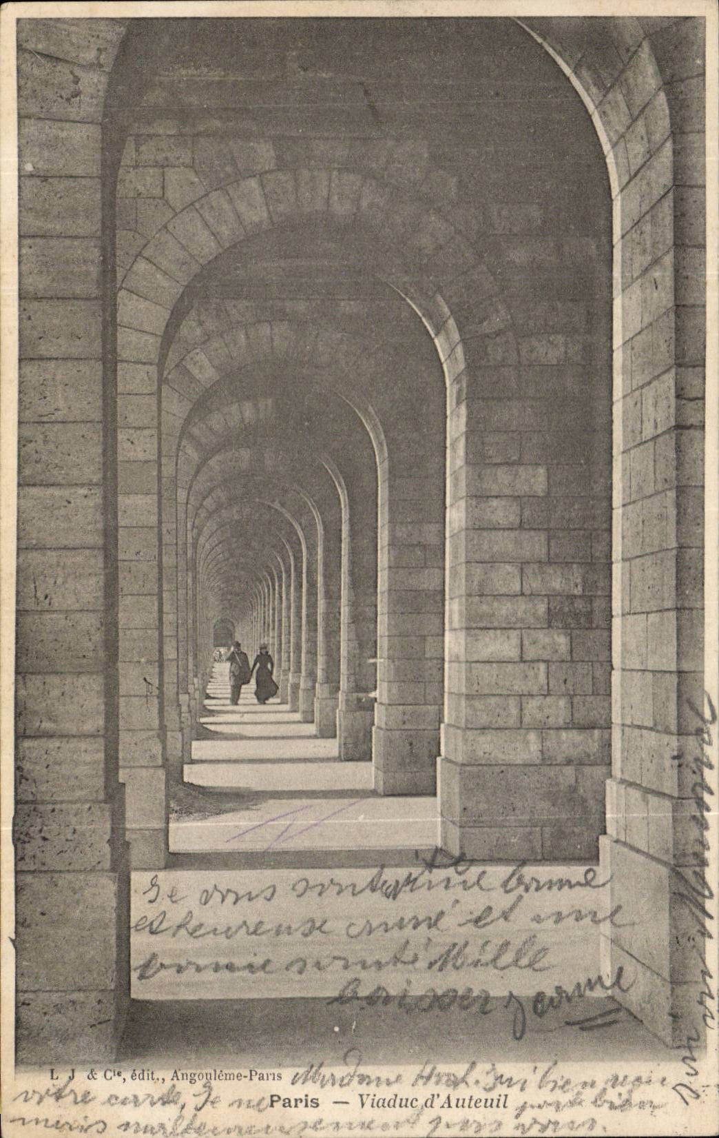 Paris - 16 - Viaduc d'Auteuil - CPA