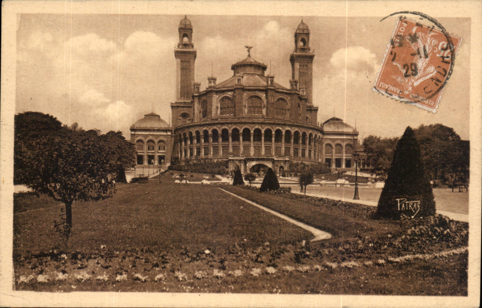 Paris - 16 - Jardin et Palais de Trocadero - CPA
