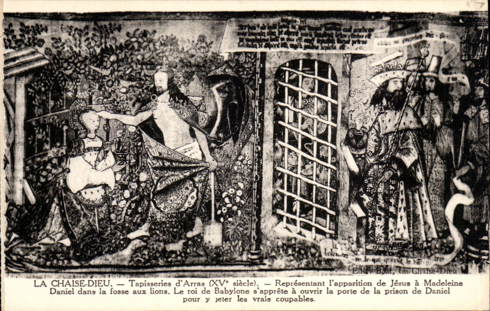 The Chair God - Tapestries of Arras - CPA