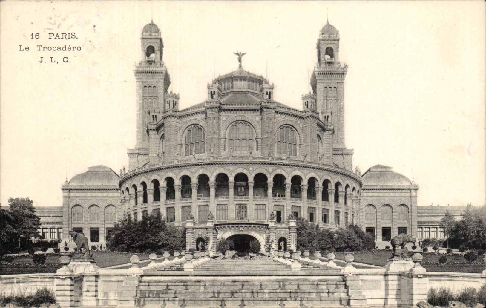 Paris - 16 - Le Trocadero - CPA