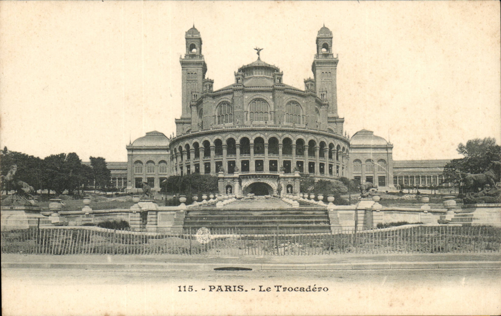 Paris - 16 - Le Trocadero - CPA