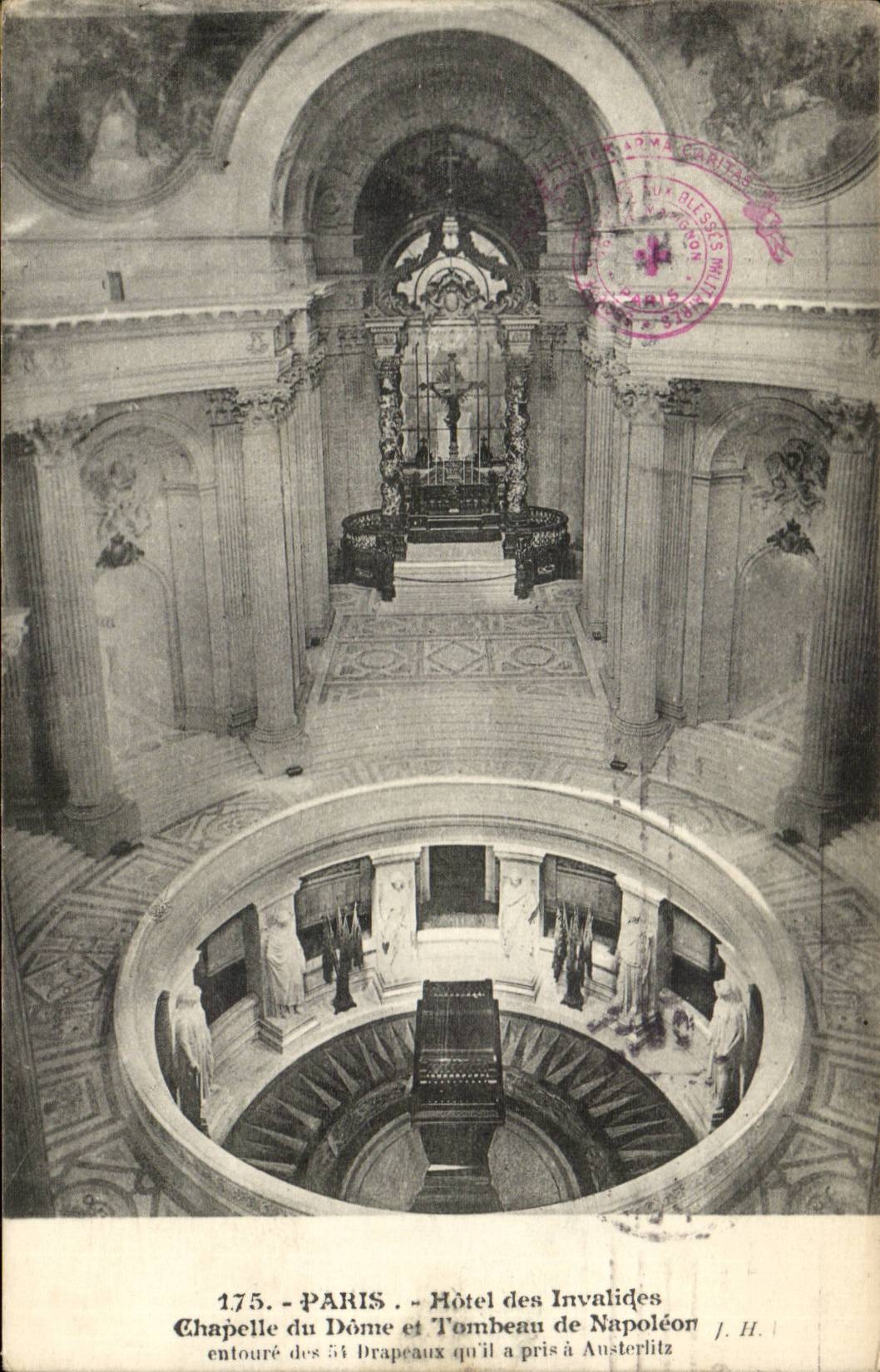 Paris - 7 - Invalides - the Tomb of Napoleon 1 - CPA