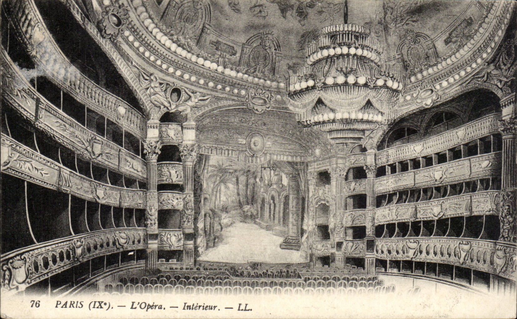 Paris - 9 - L'Opera - Interieur - CPA 