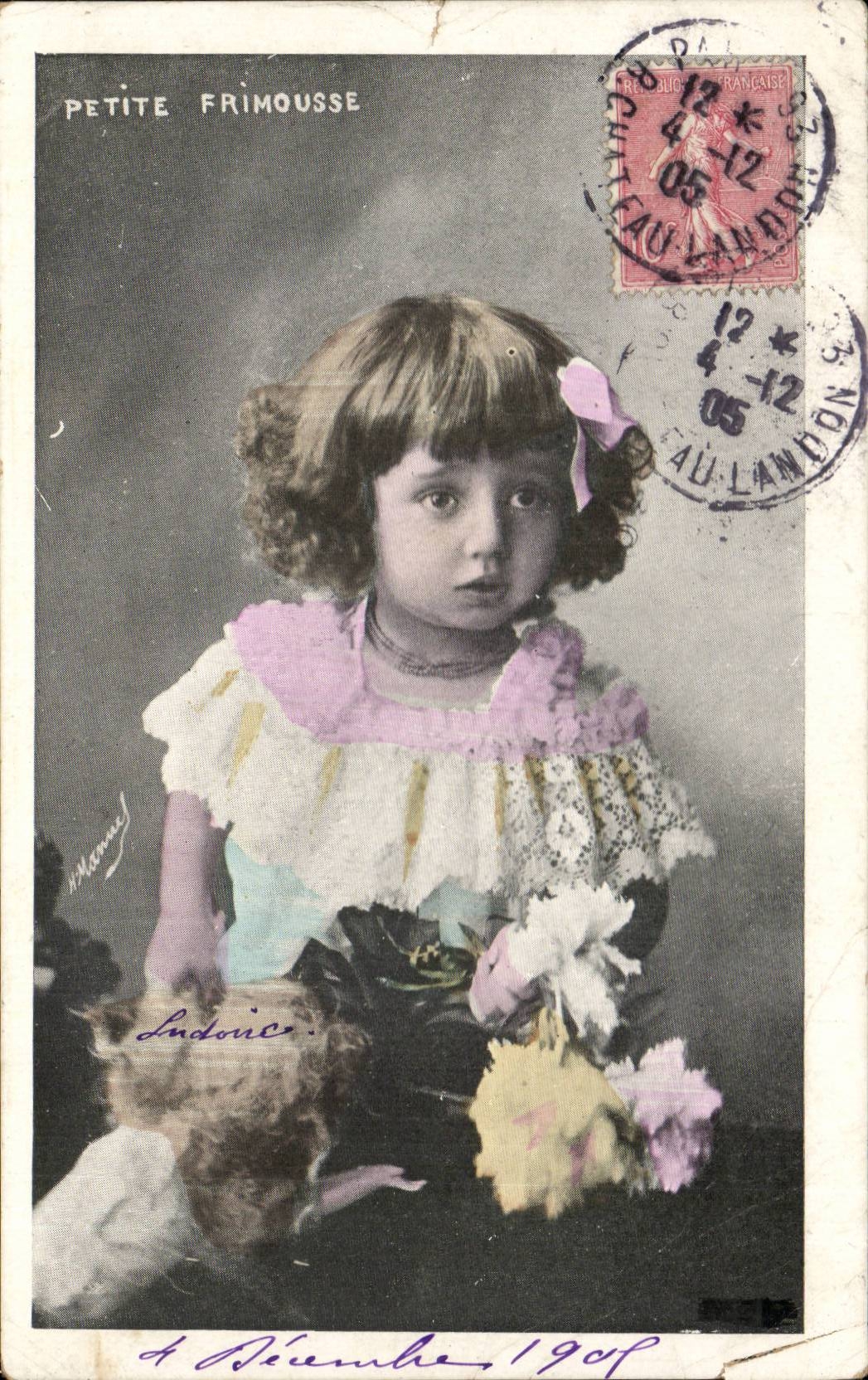 CPA Fantasy Small Child frimousse