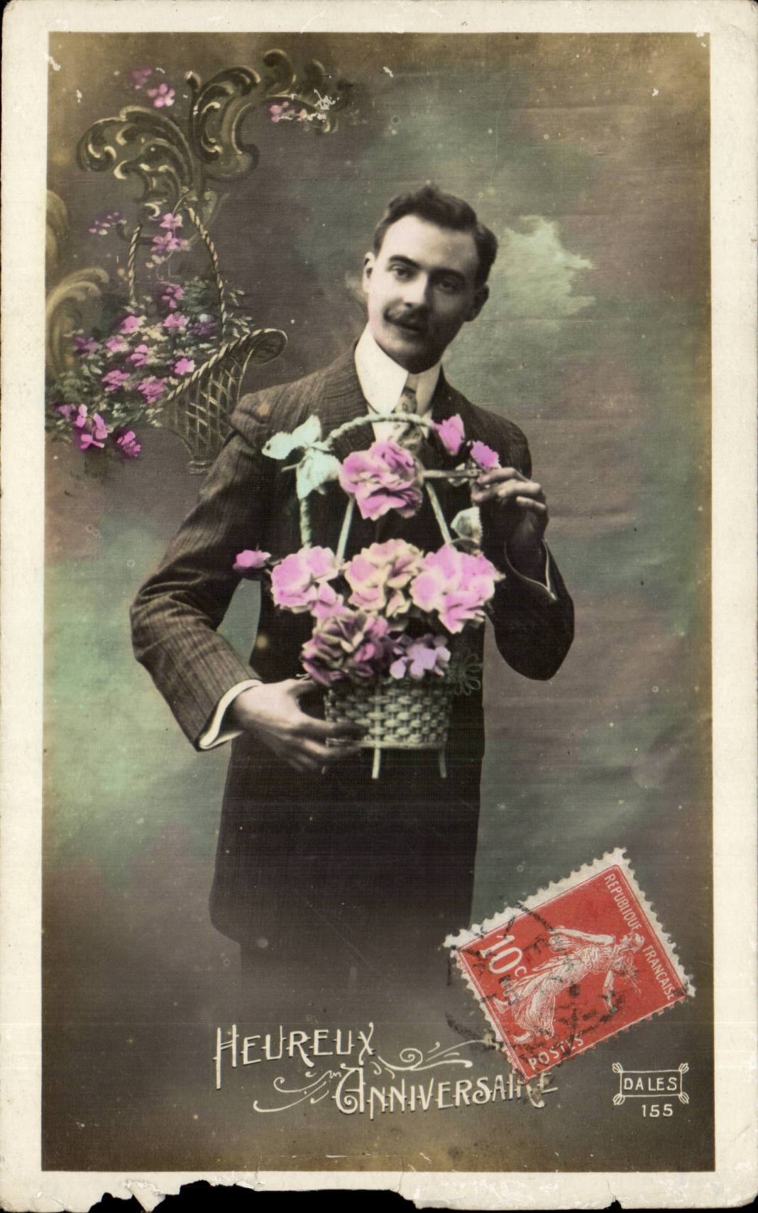 CPA Fantasy Happy Man birthday