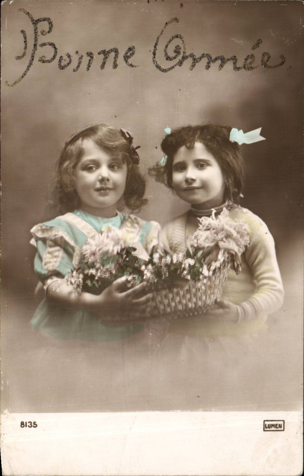 CPA Fantasy Children Happy New Year