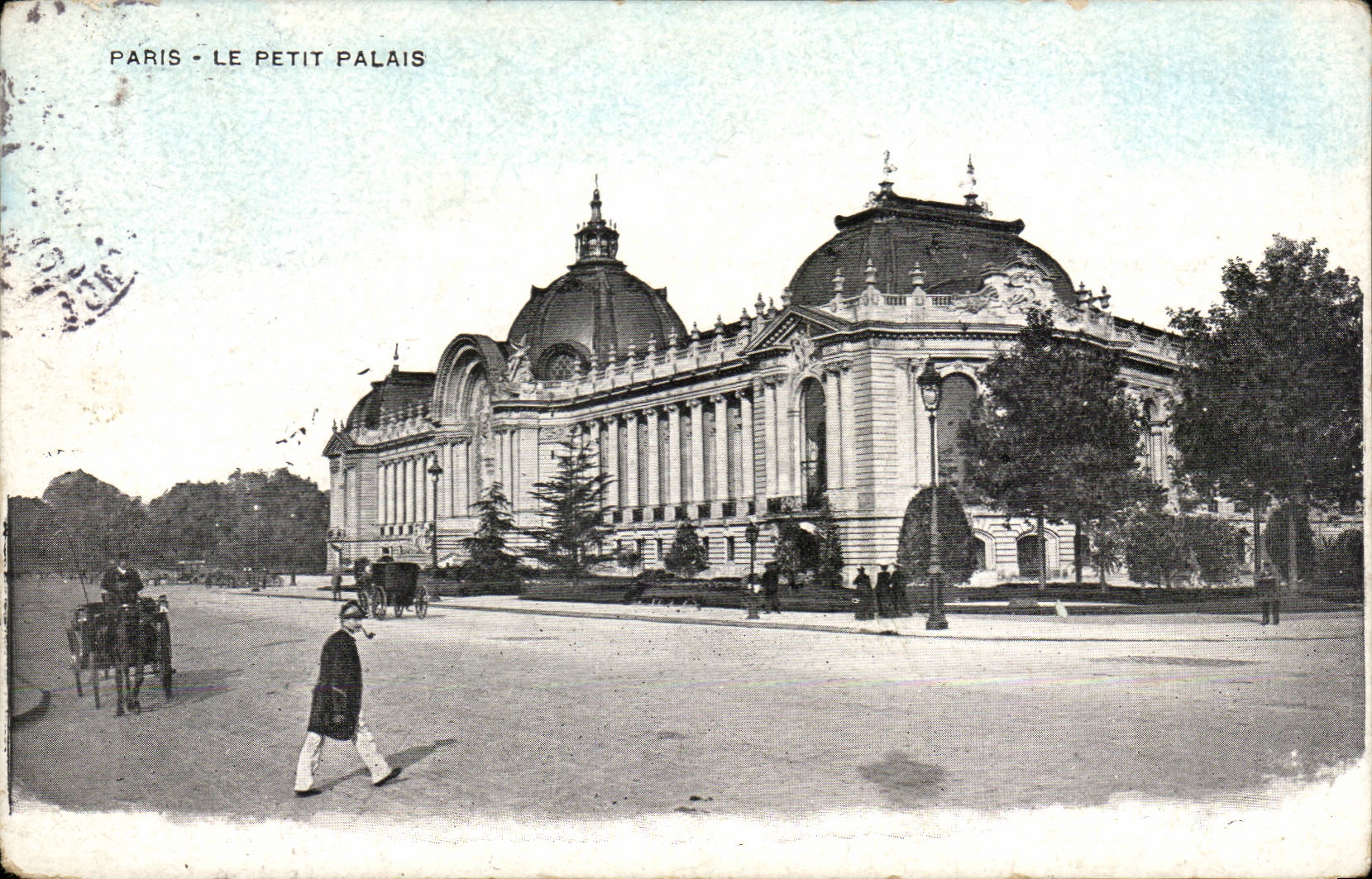 Paris CPA the small palace