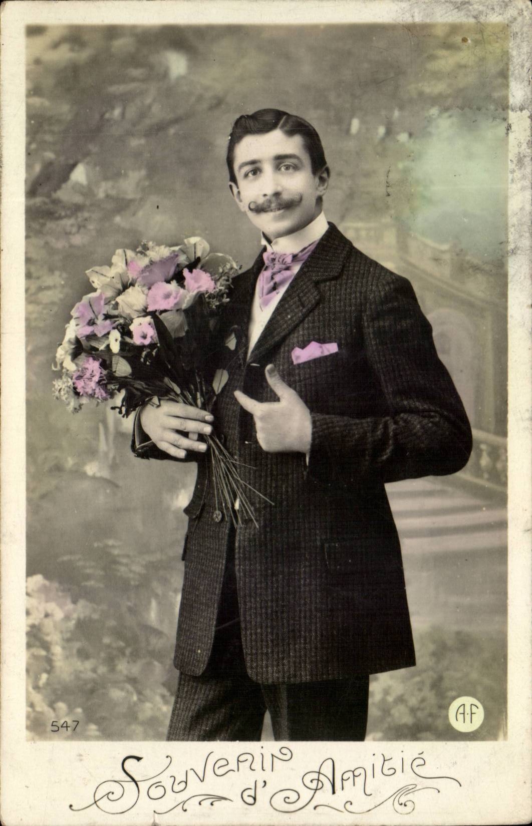 CPA Fantasy Man Souvenir friendship