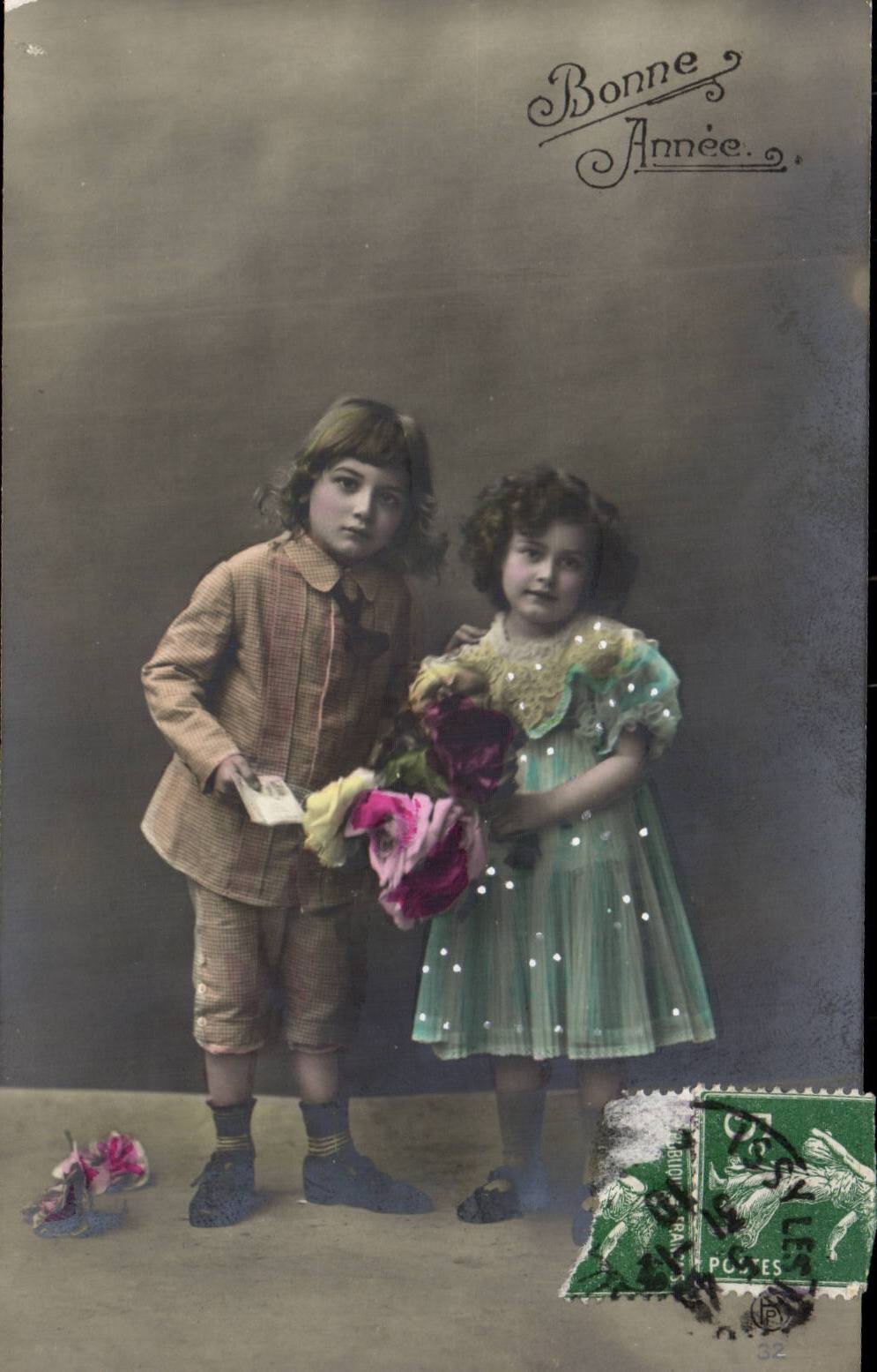 CPA Fantasy Children Happy New Year