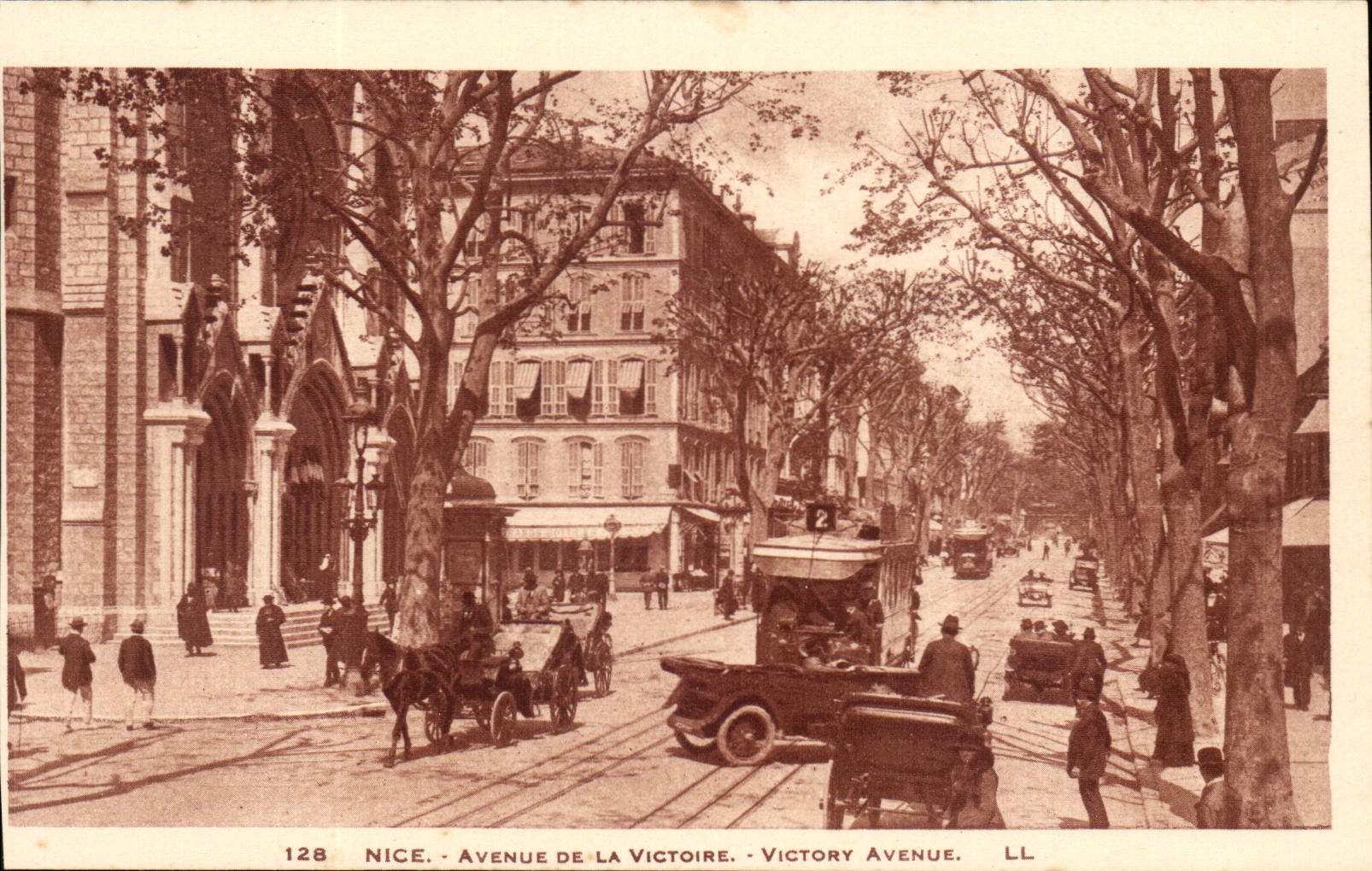 Nettes CPA das vom Sieg auftrat