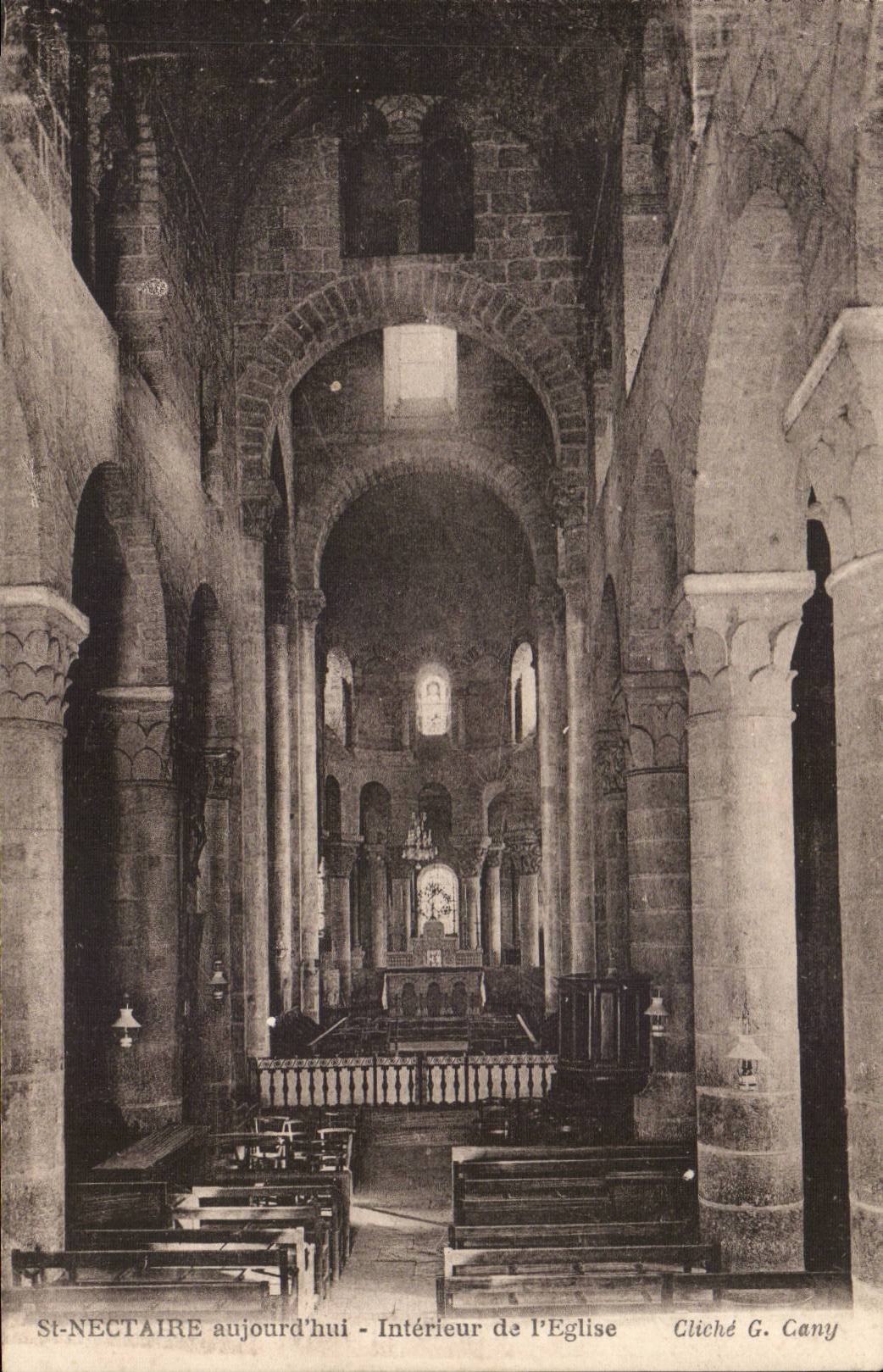 Saint Interior Nectary CPA of the church