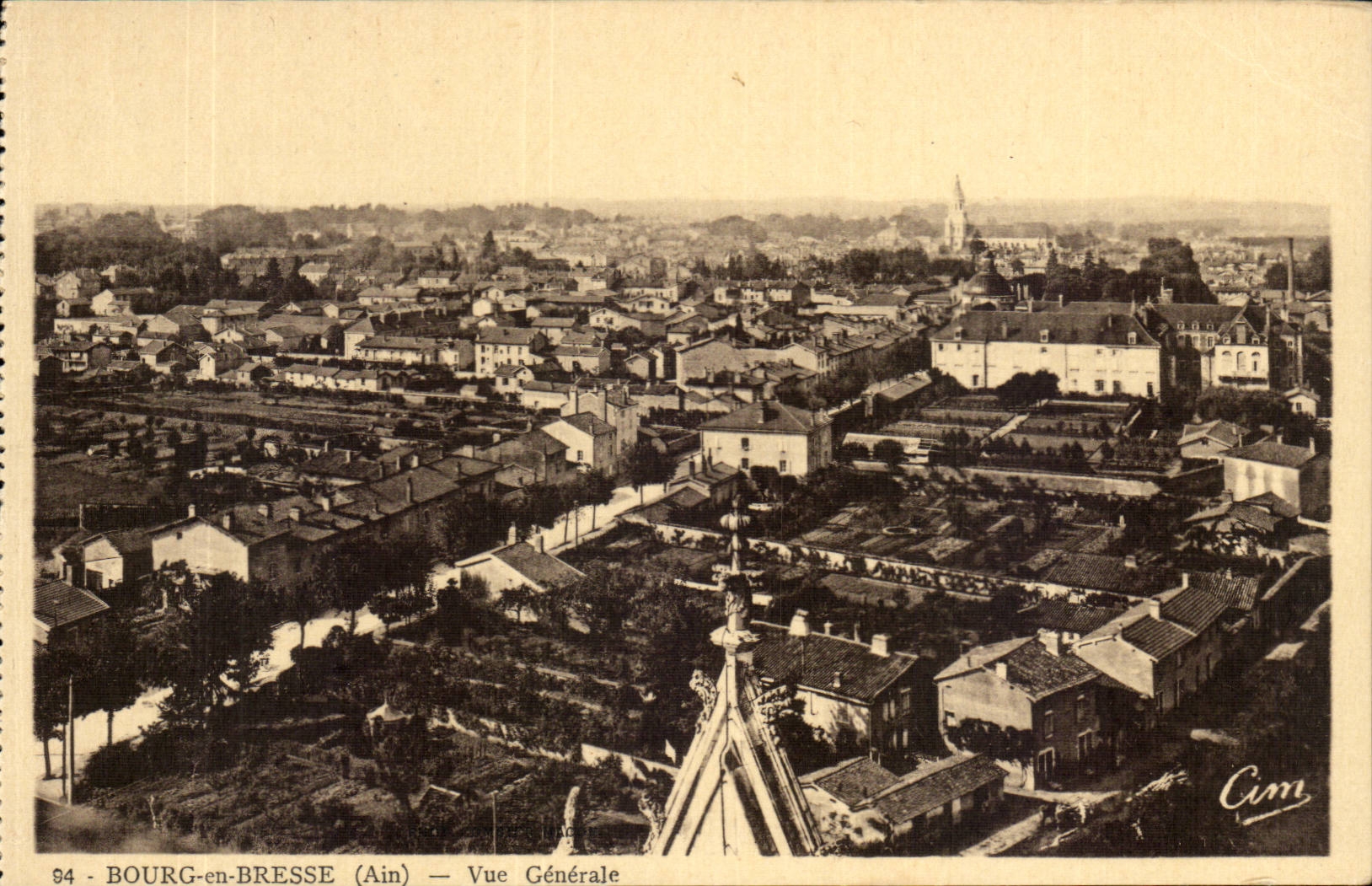 Borough in Bresse CPA View