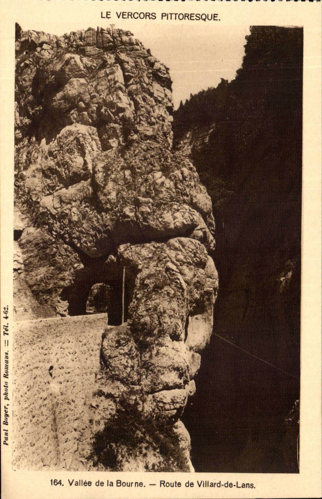 Vercors CPA Valley of Bourne Road of Villard de Lans