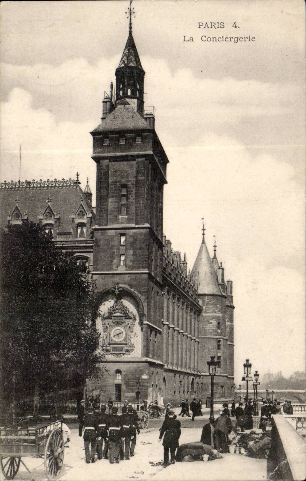Paris CPA La conciergerie