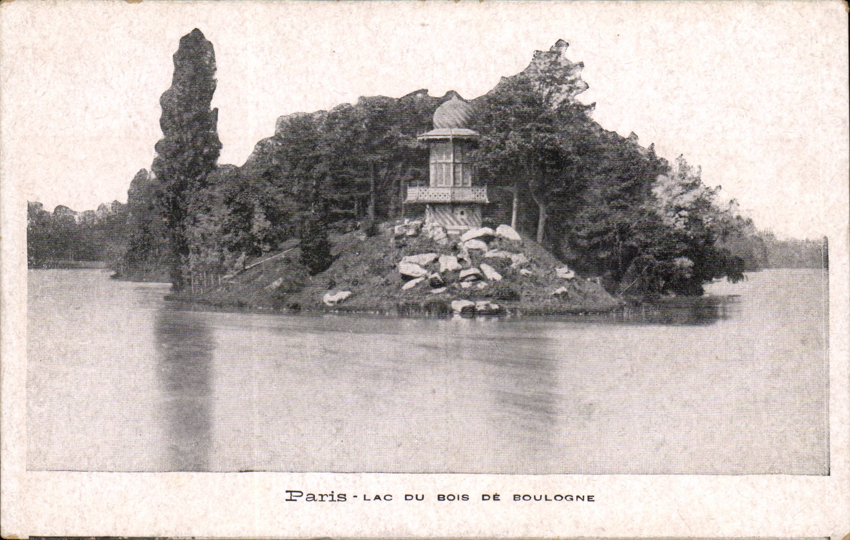 Paris CPA Lac du bois de Boulogne
