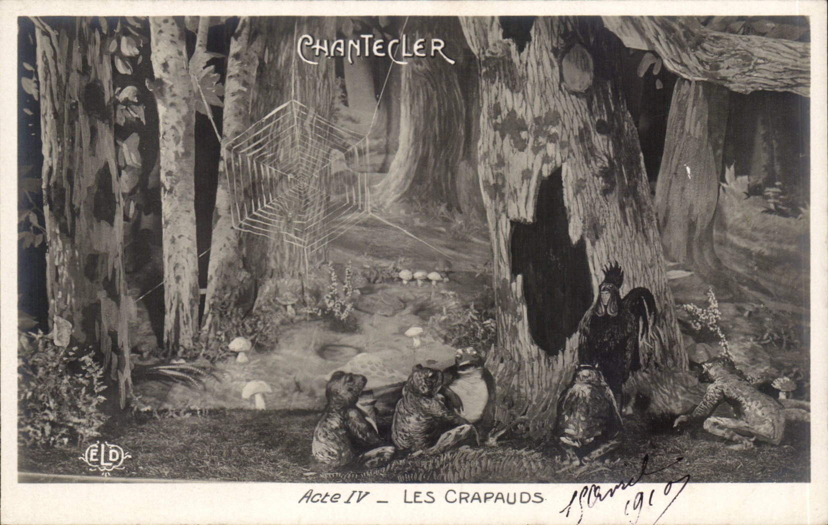 CPA Fantasy Chantecler Act IV clamping plates