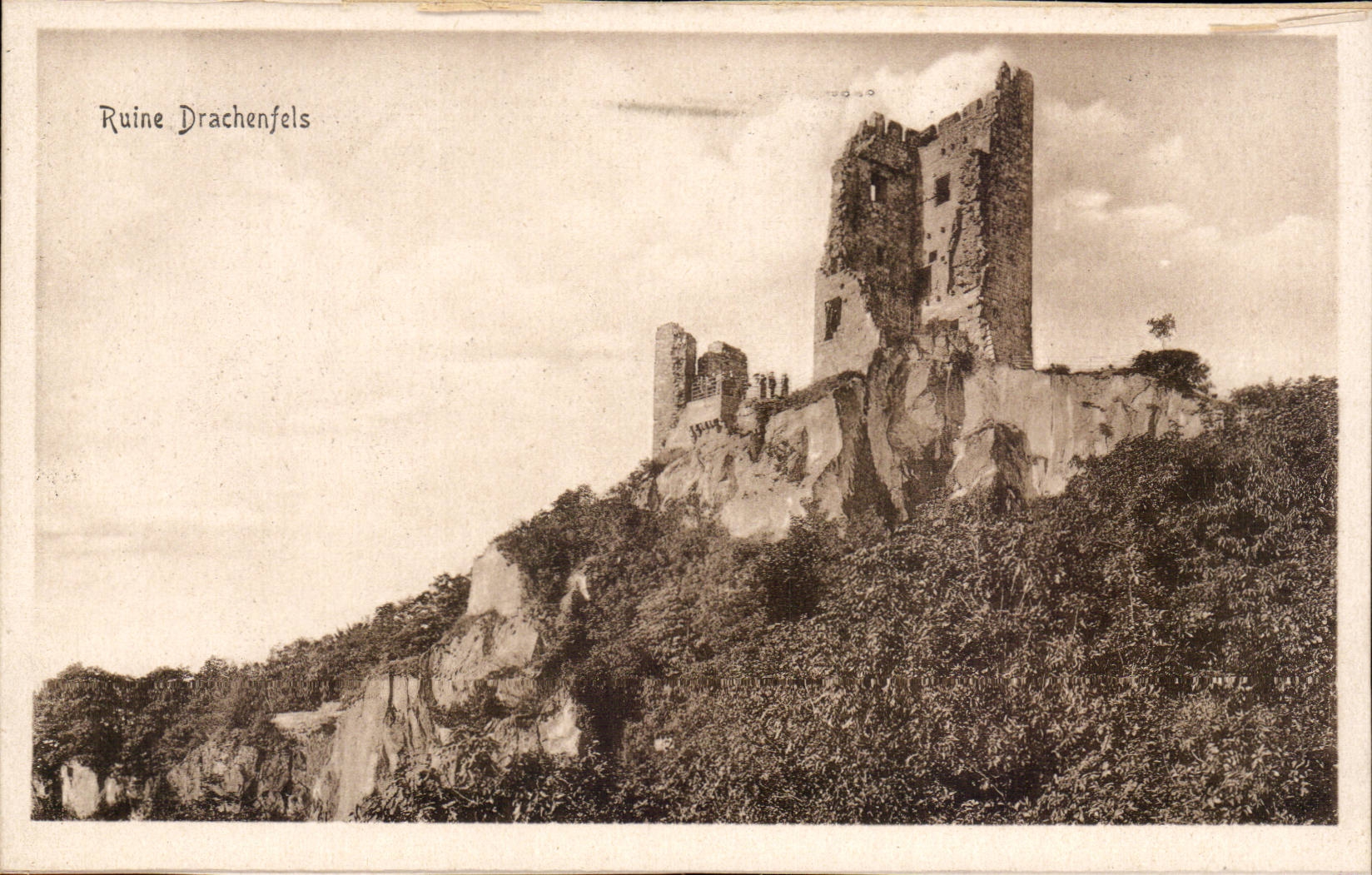 CPA Ruine Drachenfels