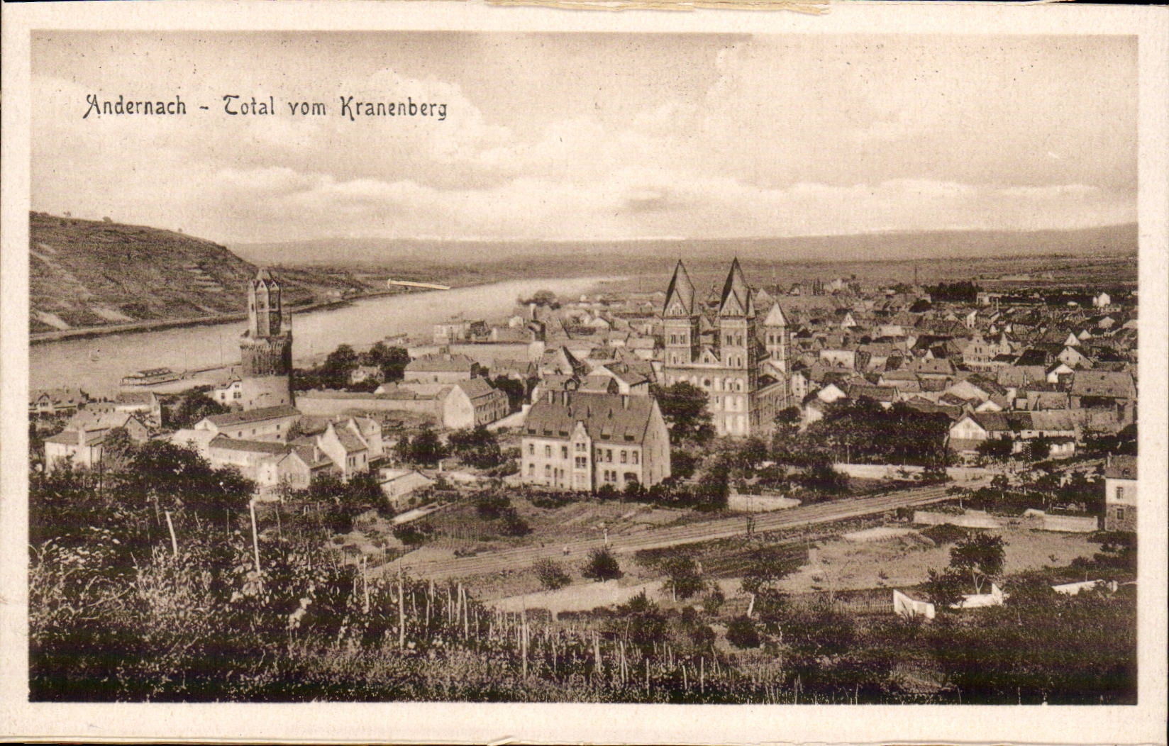 CPA Andernach Total vom Kranenberg