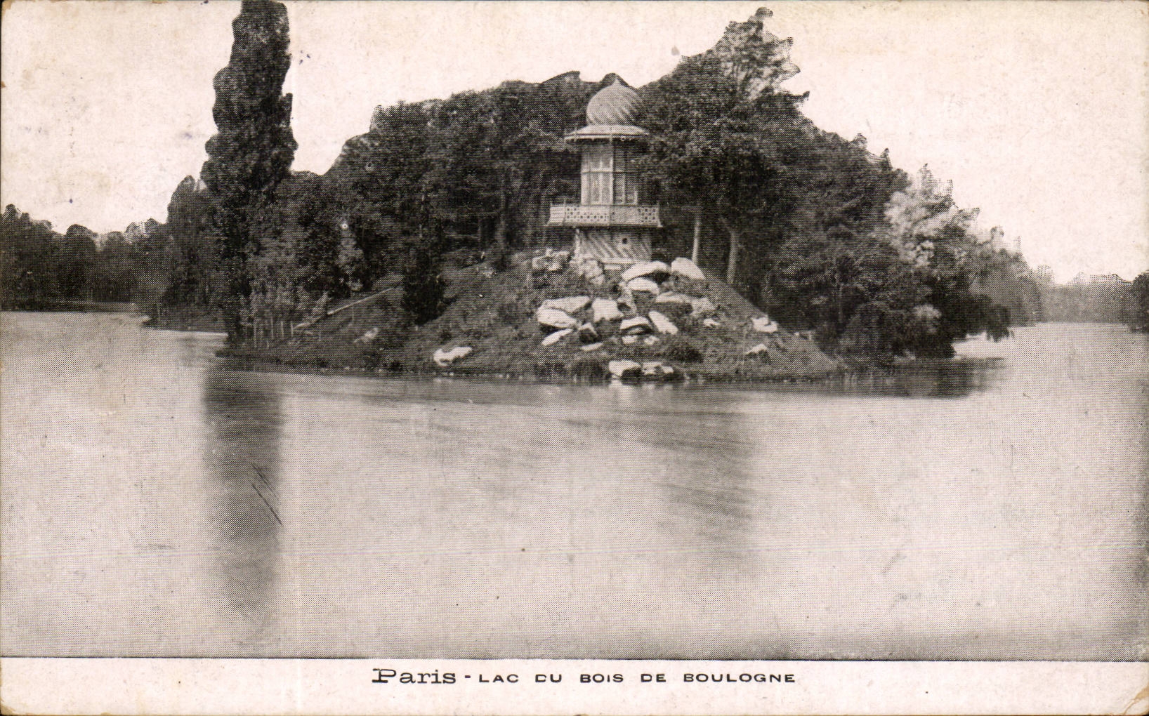 Paris CPA Lac du Bois de Boulogne